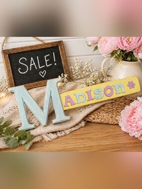 "Madison" Wooden  Decor